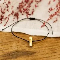 CONTIGO Fairtrade CONTIGO Fairtrade Armband Six golden treasures, 24 Karat vergoldet – Produktbild 1 von 1