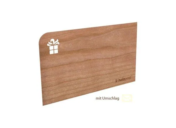 holzpost holzpost Geschenkkärtchen – Produktbild 1 von 1