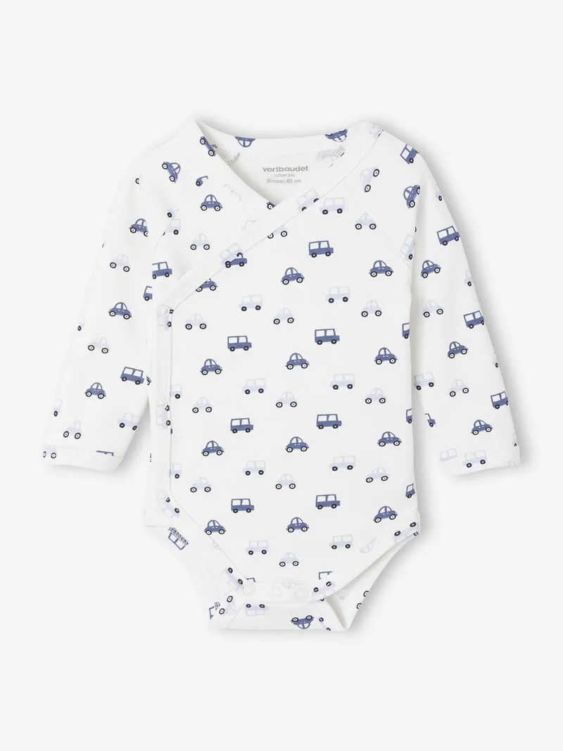 Vertbaudet 5er-Pack Baby Wickelbodys, Blau, – Produktbild 2 von 3