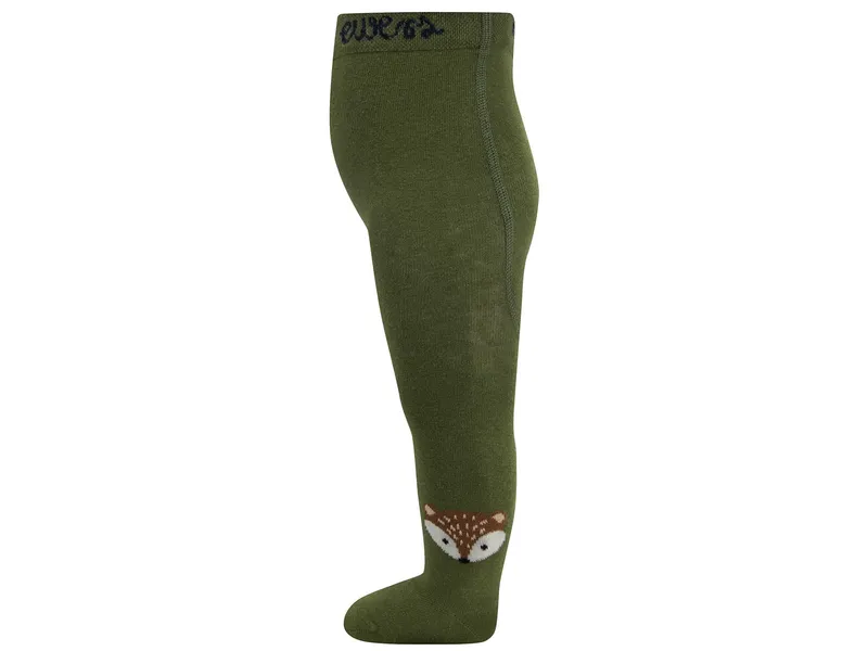 Ewers Baby- und Kinderstrumpfhose Fuchs grün Gr.98/104, Natur, grün, – Produktbild 1 von 1