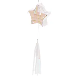 Rico Design Rico Design Mini-Pinata mit Quaste Stern 10,5x10,5x3,5cm Irisierend – Produktbild 1 von 1