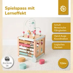 Bieco Bieco Motorikwürfel Berry - ab 12 Monate – Produktbild 1 von 1