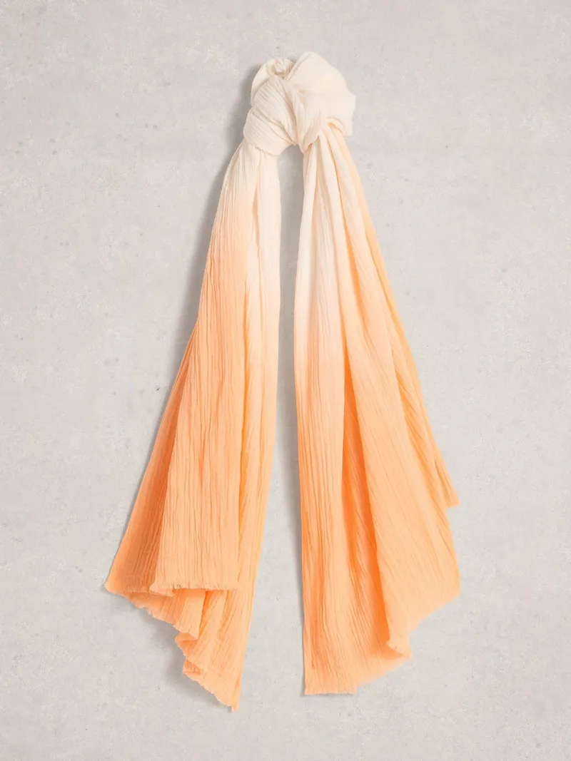 White Stuff Leichtes Halstuch Jessie - Einheitsgröße, Orange multi, – Produktbild 1 von 3