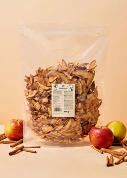 KoRo Apfelchips mit Zimt 500 g – Produktbild 1 von 1