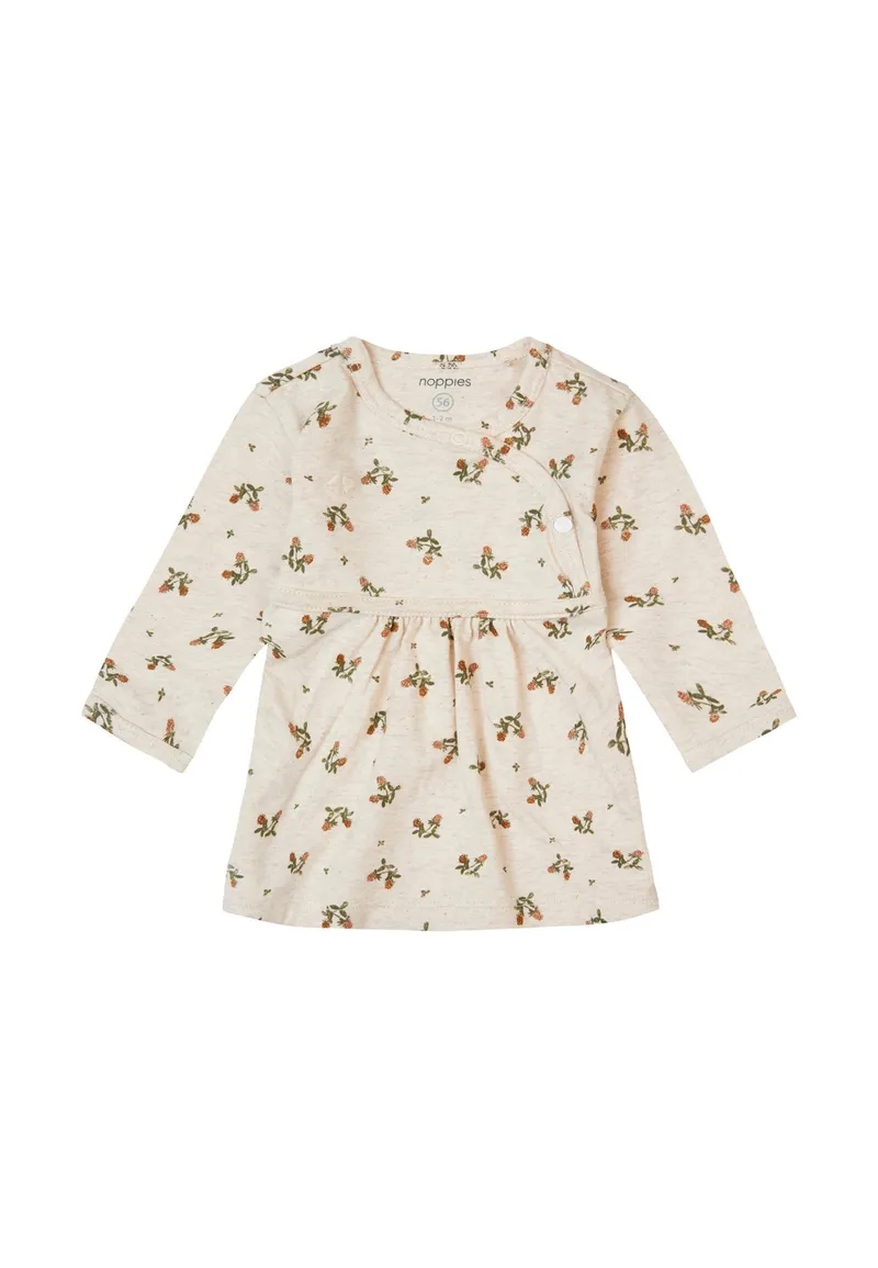 Noppies Baby Kleid Norton, Beige, – Produktbild 1 von 2