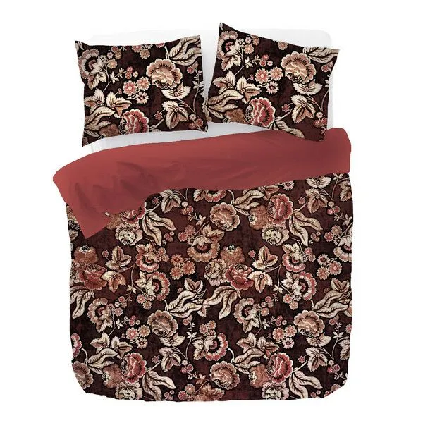 Kayori Kayori Reza - Baumwolle satin, Rot, – Produktbild 1 von 4
