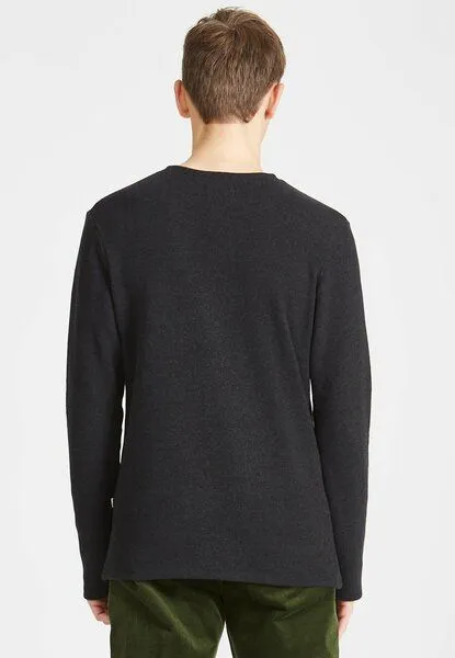 Givn Berlin Givn Berlin Herren Sweater aus recycelter Baumwolle "Ian", Dark grey, – Produktbild 3 von 4