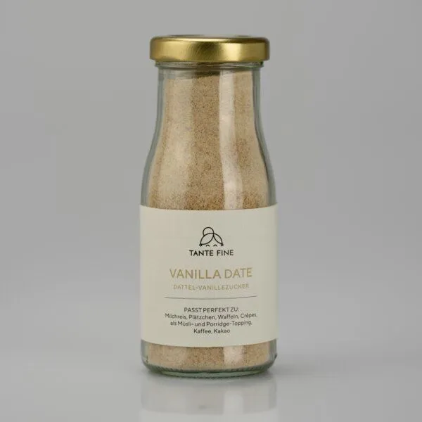 Tante Fine Tante Fine Alternative zu Vanillezucker VANILLA DATE * Bio * ohne Zucker – Produktbild 1 von 2