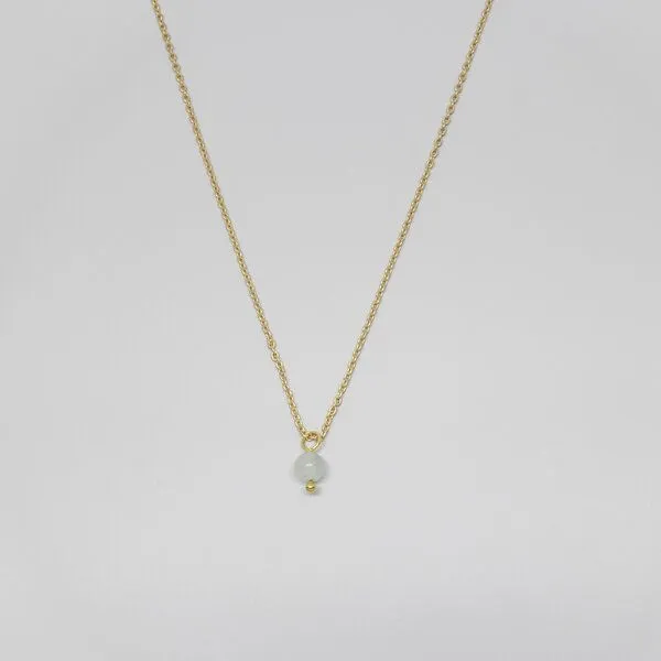 fejn jewelry fejn jewelry Creole 'gemstone hoop', Gold, – Produktbild 3 von 7