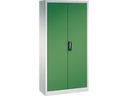 C+P C+P Stahlschrank mit Flügeltüren "Acurado" H1950xB930xT400mm, Lichtgrau/Resedagrün – Produktbild 1 von 1
