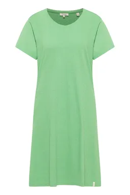 Tranquillo Jerseykleid Inoaa aus Leinen - peppermint green / S – Produktbild 1 von 1