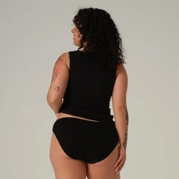 comazo|earth comazo|earth Jazz-Pants Modell: Lowcut, Schwarz, – Produktbild 3 von 5