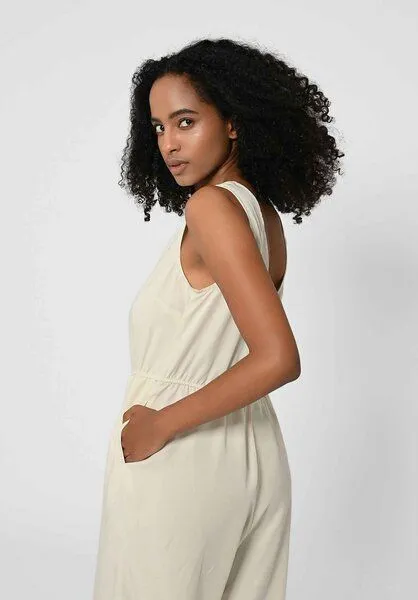 Lovjoi Lovjoi Jumpsuit STAINE aus TENCEL Lyocell, Pebble (grau), – Produktbild 3 von 4