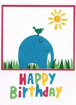 Cards from Africa Cards from Africa Geburtstagskarte - Big & Small Wishes – Produktbild 1 von 1