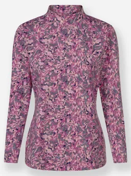 Witt Stehkragenshirt marine-erika-bedruckt – Produktbild 1 von 1