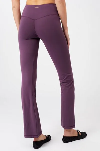 mandala Mandala Flared Sports Pants, Lila (purple passion), – Produktbild 3 von 4