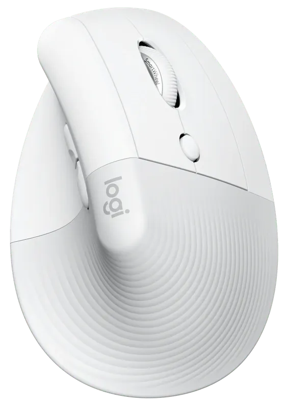 Logitech Logitech Lift for Mac Vertical Ergonomic Mouse | 910-006477 | Off-White - Logi Bolt, Weiß, – Produktbild 2 von 6