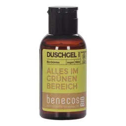 Benecos benecosBIO - Duschgel BIOGrüntee - ALLES IM GRÜNEN BEREICH – vegan - rPET – Produktbild 1 von 1