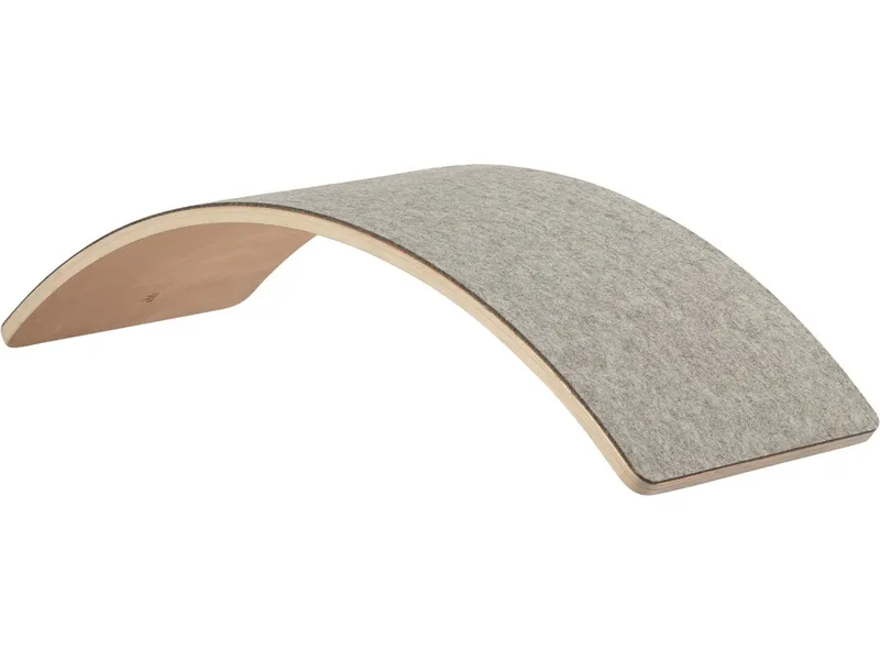 Goki goki Balance Board Wave aus Holz Maße 82 x 30 x 1,8 cm, Braun, – Produktbild 2 von 2