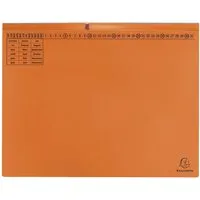 Exacompta 25 Exacompta Hängehefter "Exaflex Premium", mit 2 Abheftvor. für Rechtsheftung, orange – Produktbild 1 von 1