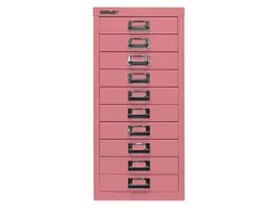 Bisley Bisley Schubladenschrank 10 Schübe, DIN A4 pink – Produktbild 1 von 1