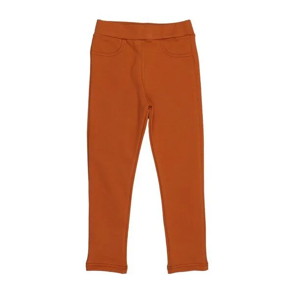 Walkiddy Leggings Bio-Baumwolle elastisch – Walkiddy, „The Secret Garden“ | weich, atmungsaktiv, nachhaltig produziert, vegan, hautfreundlich & pflegeleicht, Braun, – Produktbild 1 von 2