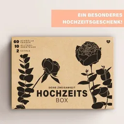 DEINE ZWEISAMKEIT DEINE ZWEISAMKEIT HOCHZEITS-BOX | FÜR PAARE – Produktbild 1 von 1