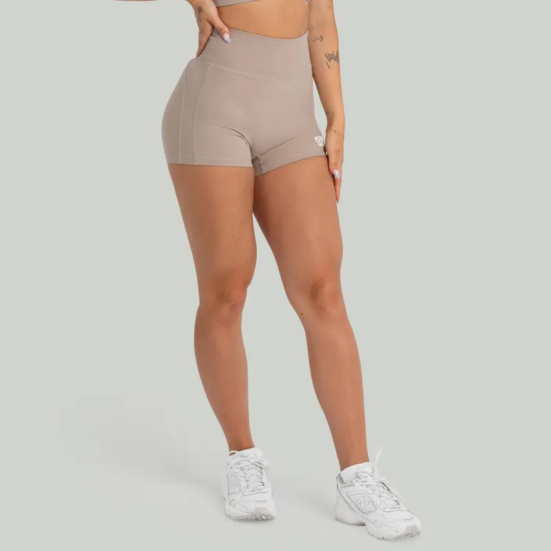 GymBeam OG1 STRIX Shorts für Frauen in Taupe L – Produktbild 1 von 1