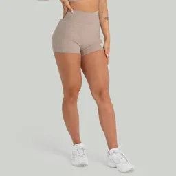 GymBeam OG1 STRIX Shorts für Frauen in Taupe XL – Produktbild 1 von 1