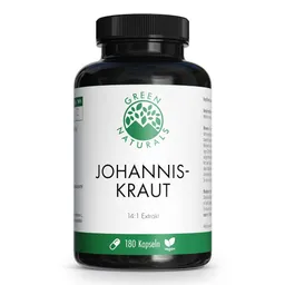 Green Naturals Green Naturals Johanniskraut 850mg Kapseln vegan – Produktbild 1 von 1