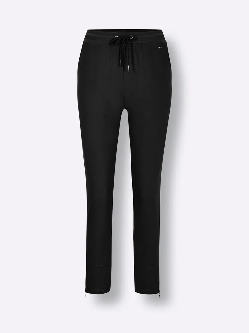 feel good Hose schwarz, Schwarz, – Produktbild 1 von 2