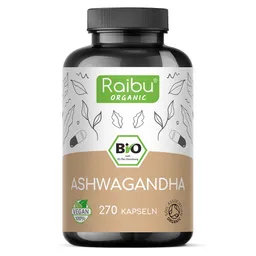 Raibu Natural Ashwagandha BIO | 270 Kapseln – Produktbild 1 von 1