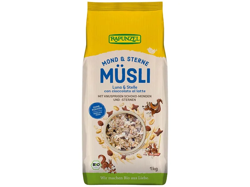 RAPUNZEL RAPUNZEL Bio-Müsli "Mond & Sterne", 1 kg – Produktbild 1 von 2