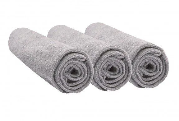 Easy Dort Easy Dort Biobaumwoll-Ersatzbezug für Wickelauflage 50x70 50x75 - 3 Stück, Haselnuss, – Produktbild 2 von 2