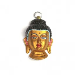 Just Be Just Be Buddha Maske goldfarben – Produktbild 1 von 1