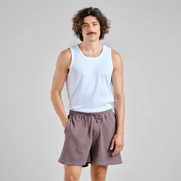 Dedicated DEDICATED Herren Shorts aus Bio-Baumwolle - Essingen Waffle, Sparrow brown (braun), – Produktbild 1 von 2