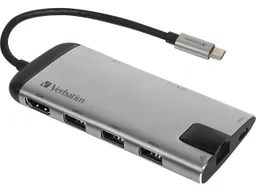 Verbatim Verbatim USB-C Multiport-Hub mit HDMI und Ethernet – Produktbild 1 von 1