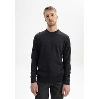 MELA MELA Feinstrick Pullover Style HIMAL aus 100% Bio-Baumwolle, Schwarz, – Produktbild 1 von 1