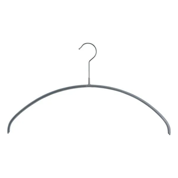 MAWA MAWA Kleiderbügel Economic P aus Metall für T-Shirts und Oberteile - Set aus 10 Bügeln, Silber, – Produktbild 1 von 2