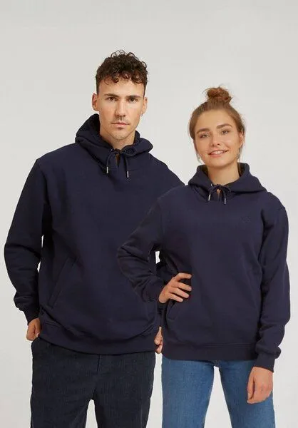 THOKKTHOKK ThokkThokk TT1044 Hoodie Five Letters unisex dark navi (GOTS, vegan), Dark navy, – Produktbild 3 von 3