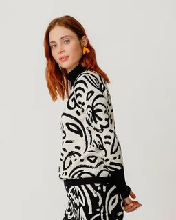 SKFK SKFK Pullover aus Bio-Baumwolle - Dunixe - Garden – Produktbild 1 von 1
