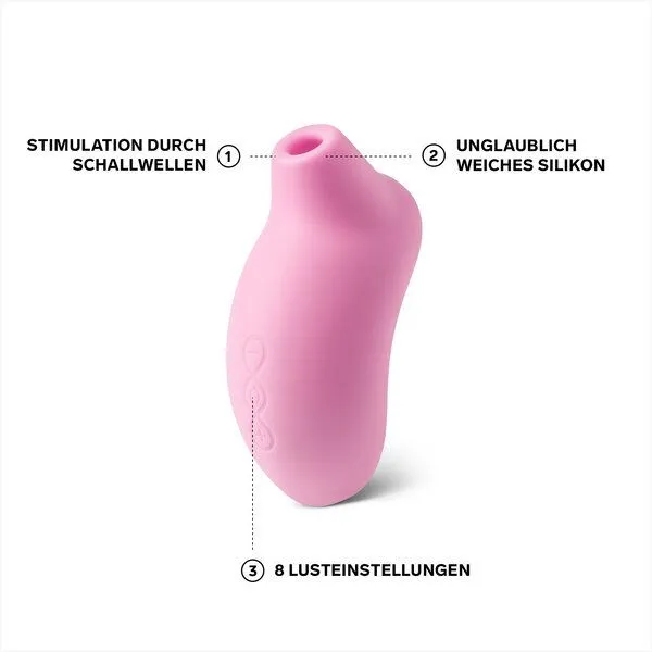 LELO Klitoris-Stimulator mit Schallwellen - LELO SONA, Rosa, – Produktbild 2 von 4