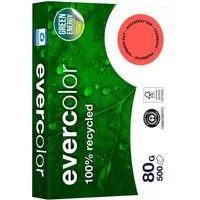 Clairefontaine 500 Blatt Clairfontaine Farbiges Recycling-Kopierpapier 'Evercolor' Himbeerrot 80g, DIN A4 – Produktbild 1 von 1
