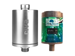 Riva riva Duschfilter 'Skin und Hair-EM' gegen Medikamente, Schwermetalle und Pestizide – Produktbild 1 von 1