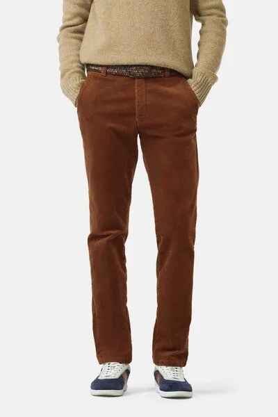 Meyer MEYER ACTIVE Cord Chino, Rot (kupfer), – Produktbild 1 von 4
