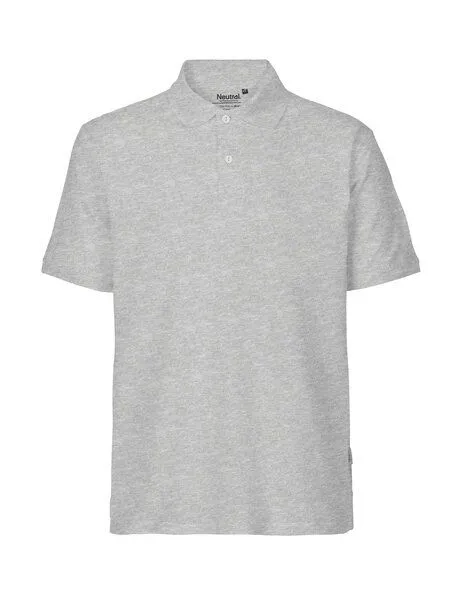 Neutral® - 3FREUNDE Neutral® - 3FREUNDE Männer Poloshirt, Hellgrau, – Produktbild 1 von 4