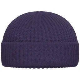 Myrtle Beach myrtle beach modische Strickmütze mit Umschlag MB7408 Gr. onesize deep purple – Produktbild 1 von 1