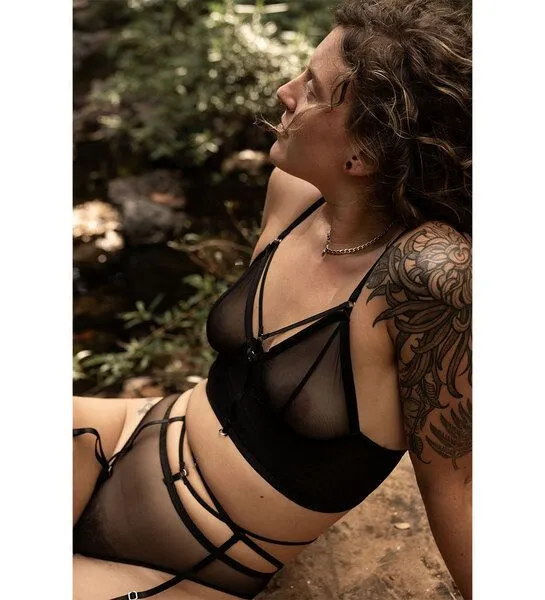 Anekdot Anekdot Suspenders Sophia, Schwarz, – Produktbild 4 von 4