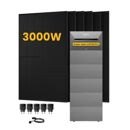 Anker Anker SOLIX Solarbank 3 E2700 Pro, mit 6 x 500 Bifaziale Solarmodule, by Powerness - 16kWh / 5 x Smart Plug / Standardversand – Produktbild 1 von 1