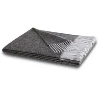 biederlack biederlack Fransenplaid Structure - herrlich leicht tolle Farben, Anthracit, – Produktbild 1 von 1